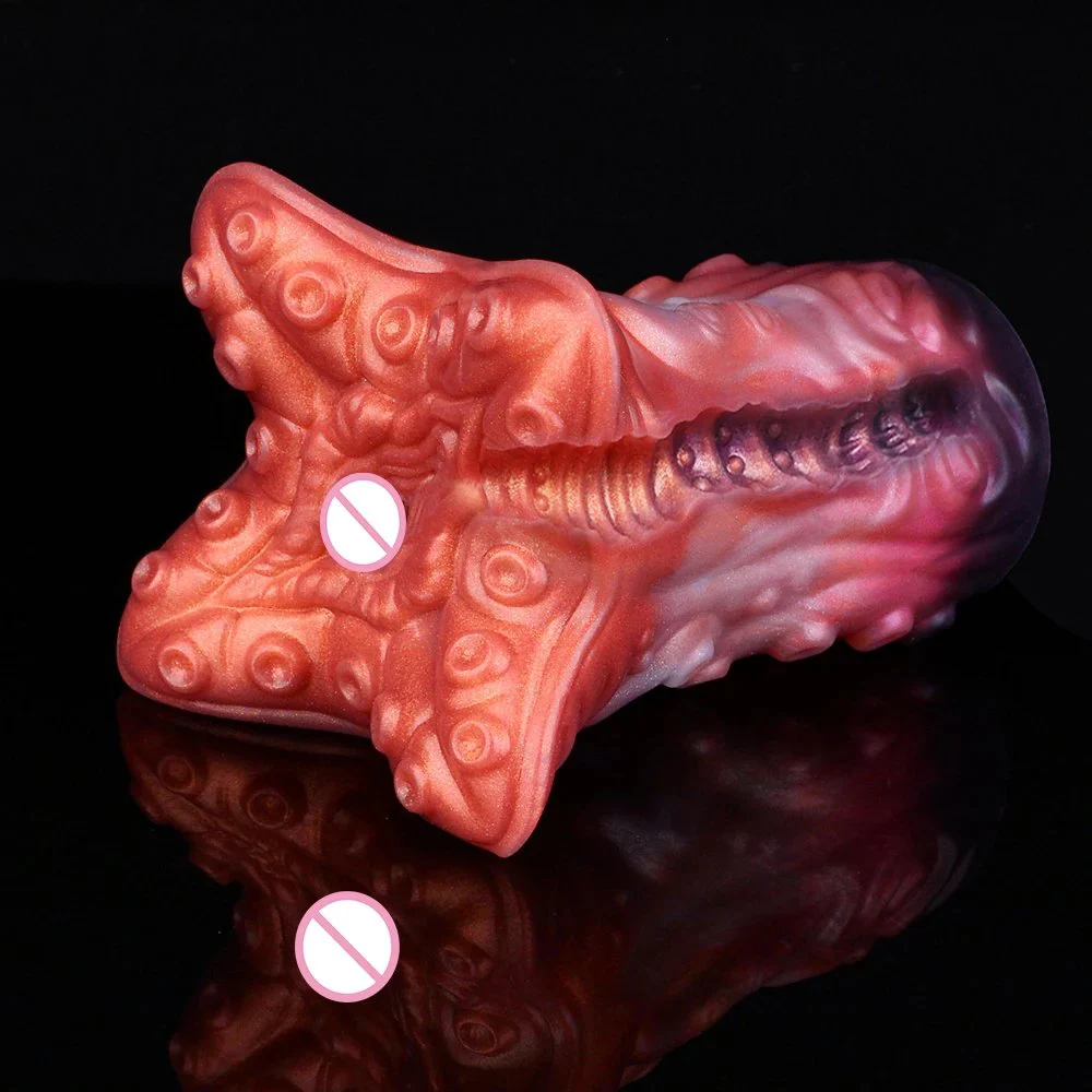 Vaginal Anal Masturbation Cup Silicone Sex Real Deep Throat Male Masturbator Pocket Sexy Toys for Men Adult Product