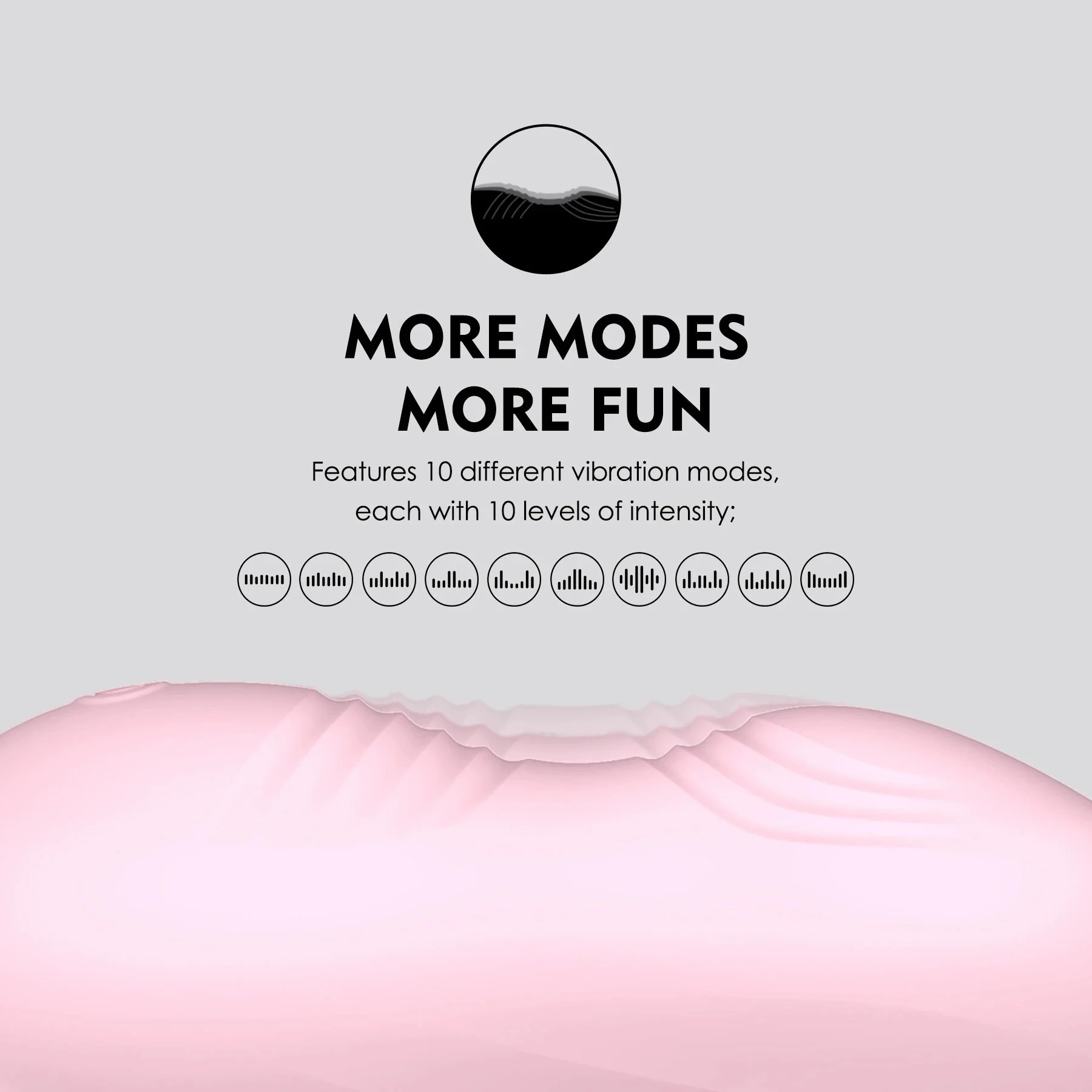 10 Modes Remote Control G Spot Sit and Ride Thrusting Vibrator Adult Sex Toy Women