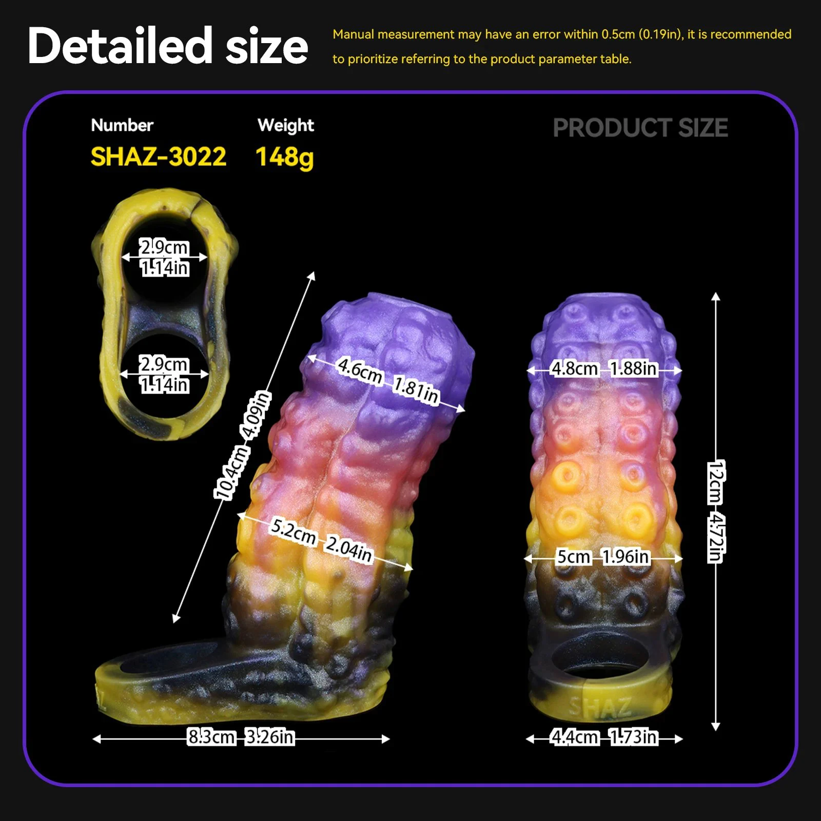 Silicone Male Penis Extender Effective Size Enlargement Dildo Sleeve Opening Designs Fantasy Series Penis Sleeves