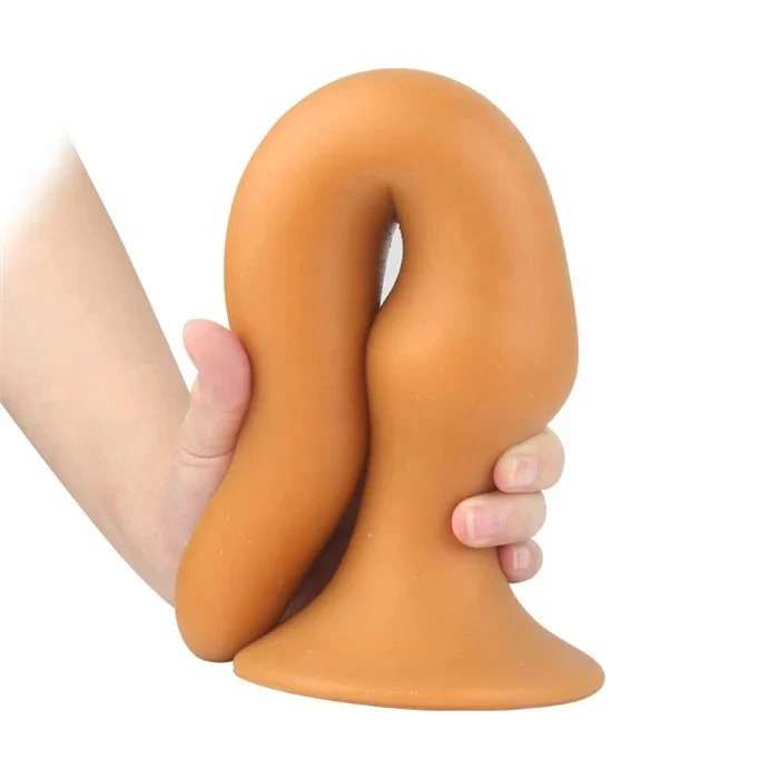 Adult Men and Women's Huge Long Dildo Butt Plug Anal Sex Toys for Backyard Massage