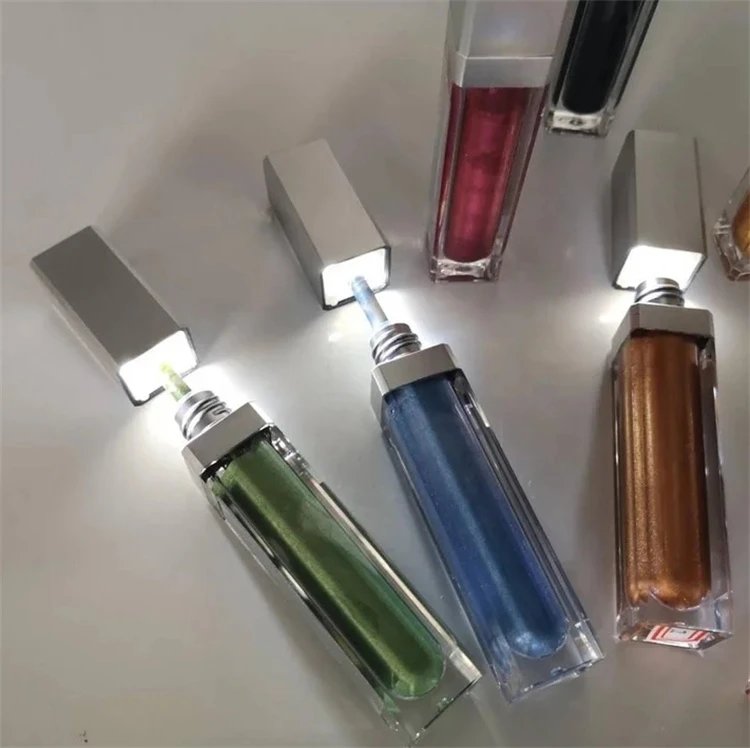 7ML Makeup Sets Led Light Lip Gloss With Mirror