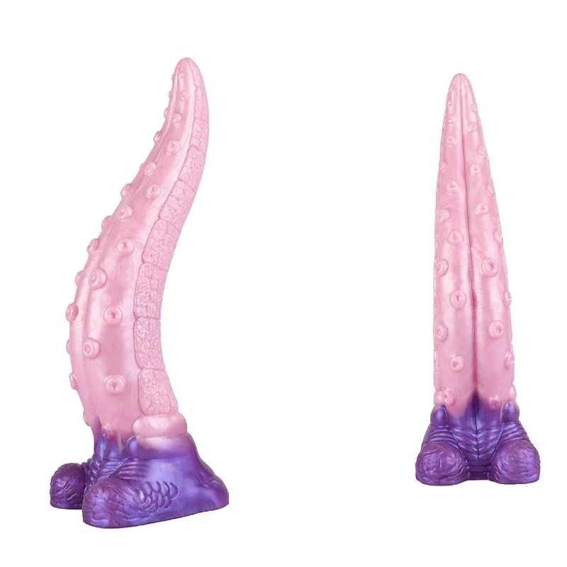11 Inch Thick Monster Fantasy Dildo Pink Silicone Dildos with Suction Cup for G Spot Anal Adult Sex Toys Games for Women Men Couples