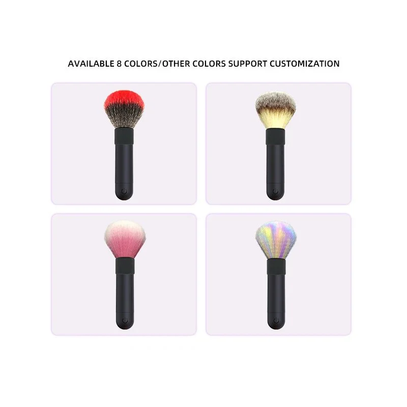 10 Speed Jump Egg Bullet Clitoris Nipple Breast Massager Vibrating Makeup Brush Vibrator Sex Toy