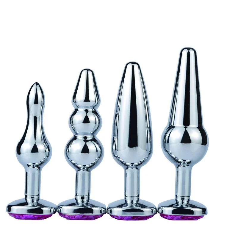 Cat Type Anal Plug Stainless Steel Men Sex Products Bondage Anal Plug