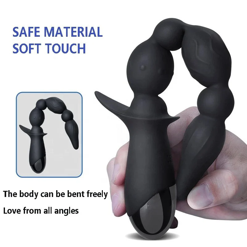 Charge Anal Beads G Spot Anal Vibrating Beads Dildo Vibrator Adult Toys for Female Masturbation