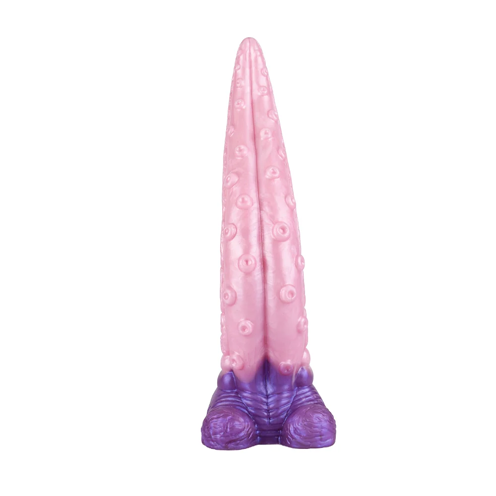 11 Inch Thick Monster Fantasy Dildo Pink Silicone Dildos with Suction Cup for G Spot Anal Adult Sex Toys Games for Women Men Couples