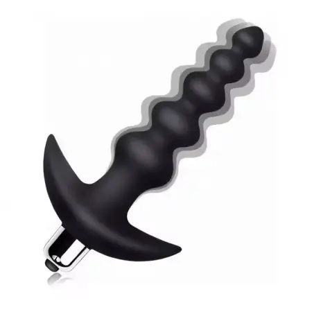 16 Mode Anal Vibrator with Prostate Massage Bead Silicone Butt Plug Sex Toy for Men Women Couples Anal Play Anal Stimulator