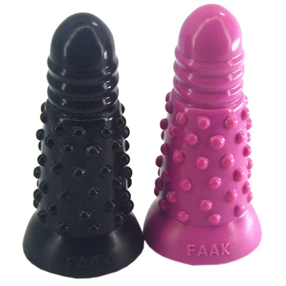 18cm 6.8cm Dotted Anal Plug Simulation Thick Butt g Spot Massager Butt Plug Sex Toys Anal for Women