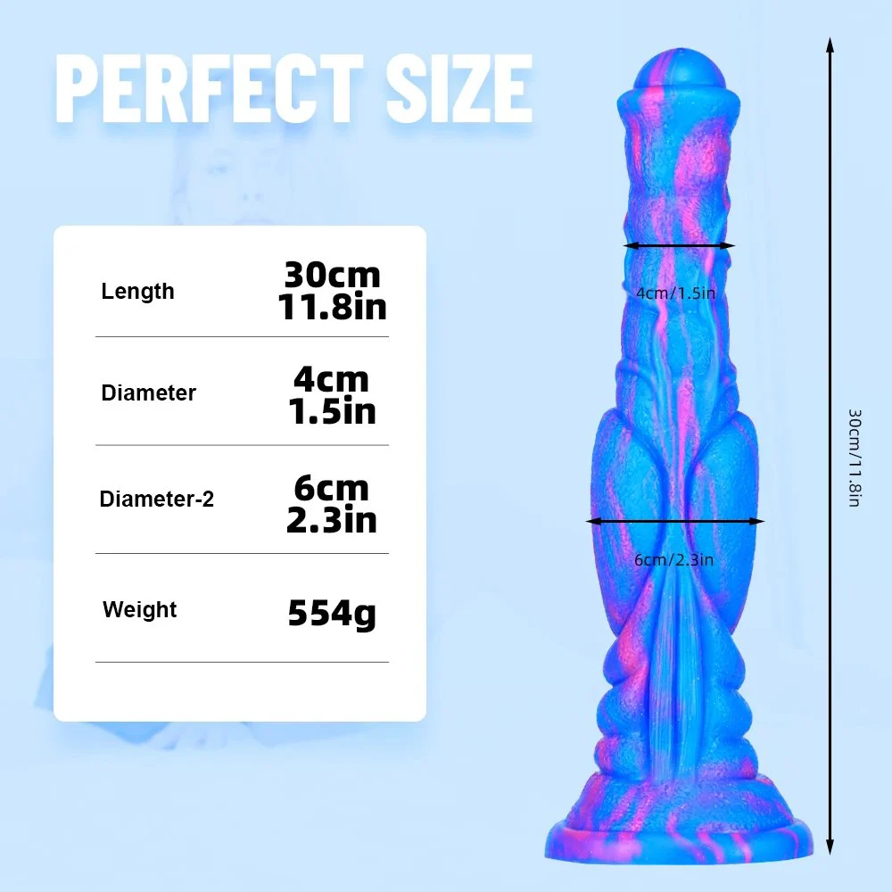30 4cm Big Horse Dildo Animal Huge Long Realistic Penis Colorful Cock Anal Sex Toys for Men Women Couples Gay Masturbation Dick