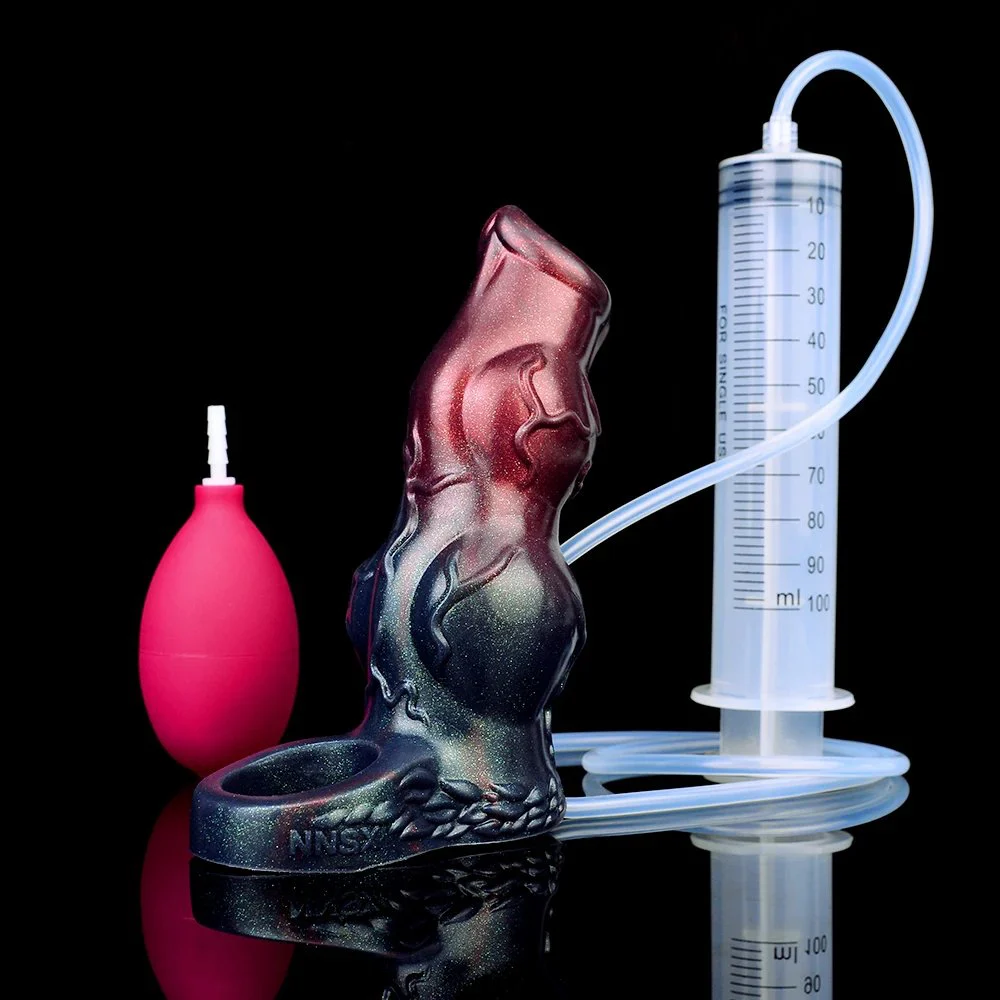 Big Knot Penis Extender Sleeve Squirting Ejaculating Sleeve Cock Ring Delay Ejaculation Penis Enlargement Sex Toys for Men