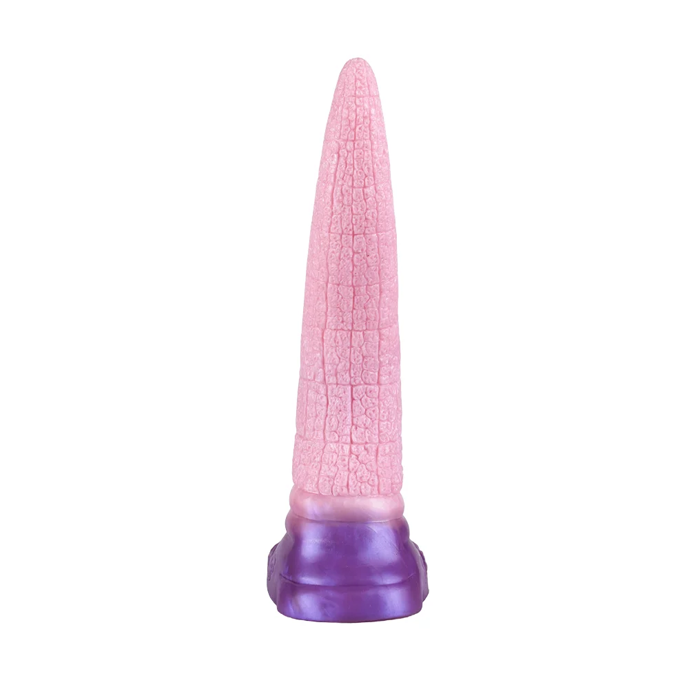 11 Inch Thick Monster Fantasy Dildo Pink Silicone Dildos with Suction Cup for G Spot Anal Adult Sex Toys Games for Women Men Couples