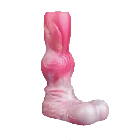 5.91 Inch Small Artificial Werewolf Sleeve Liquid Platinum Silicone Wearable Penis Dildo