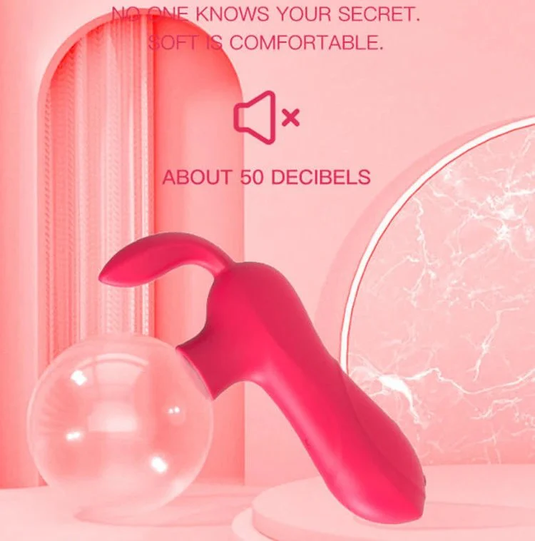 12 Frequency Powerful Clitoral G Spot Sex Toy Sucking Breast Rabbit Vibrator for Women