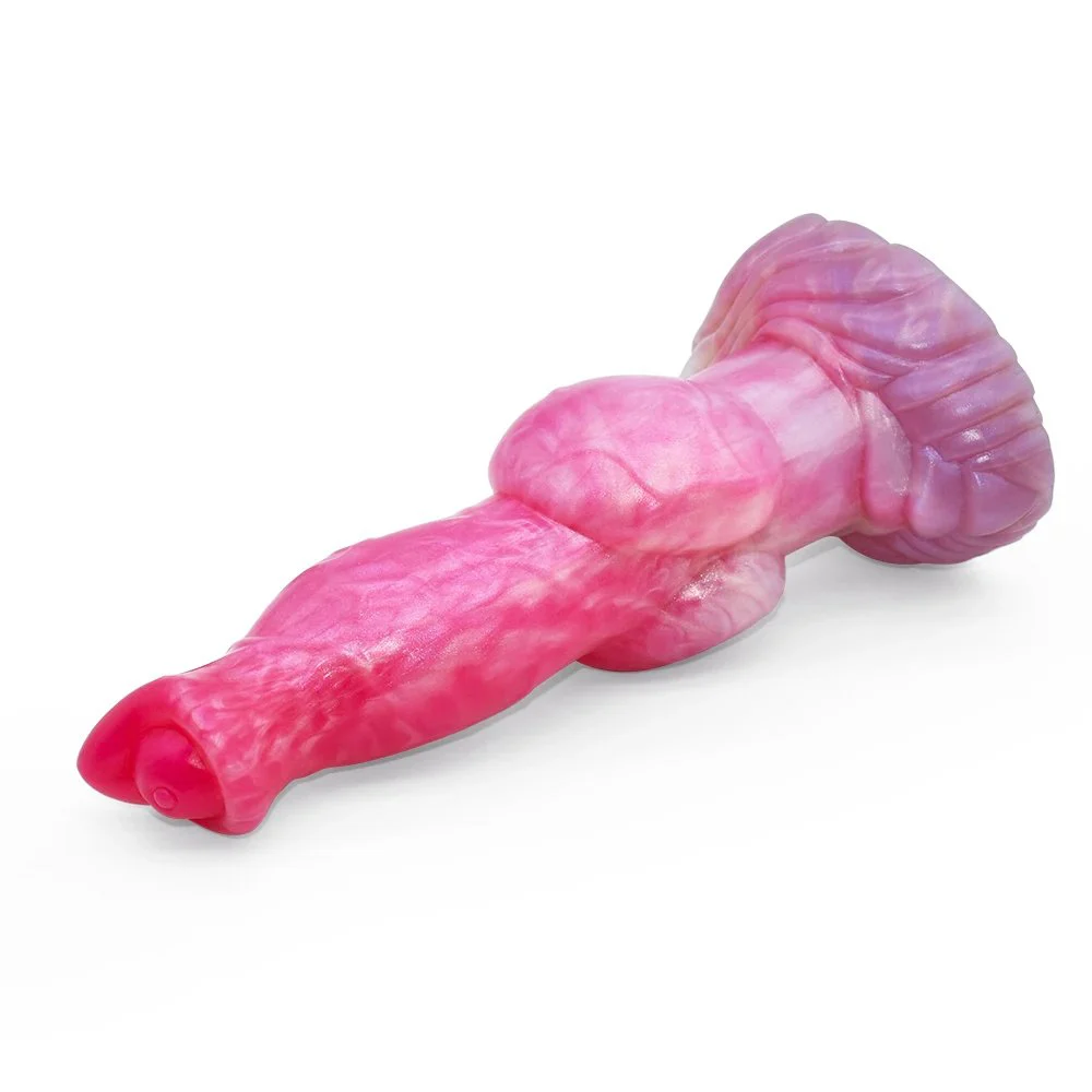 Pink Soft Color Sex Toys Silicone Monster Dildo With Artificia Dildo Animal Dildo for Women