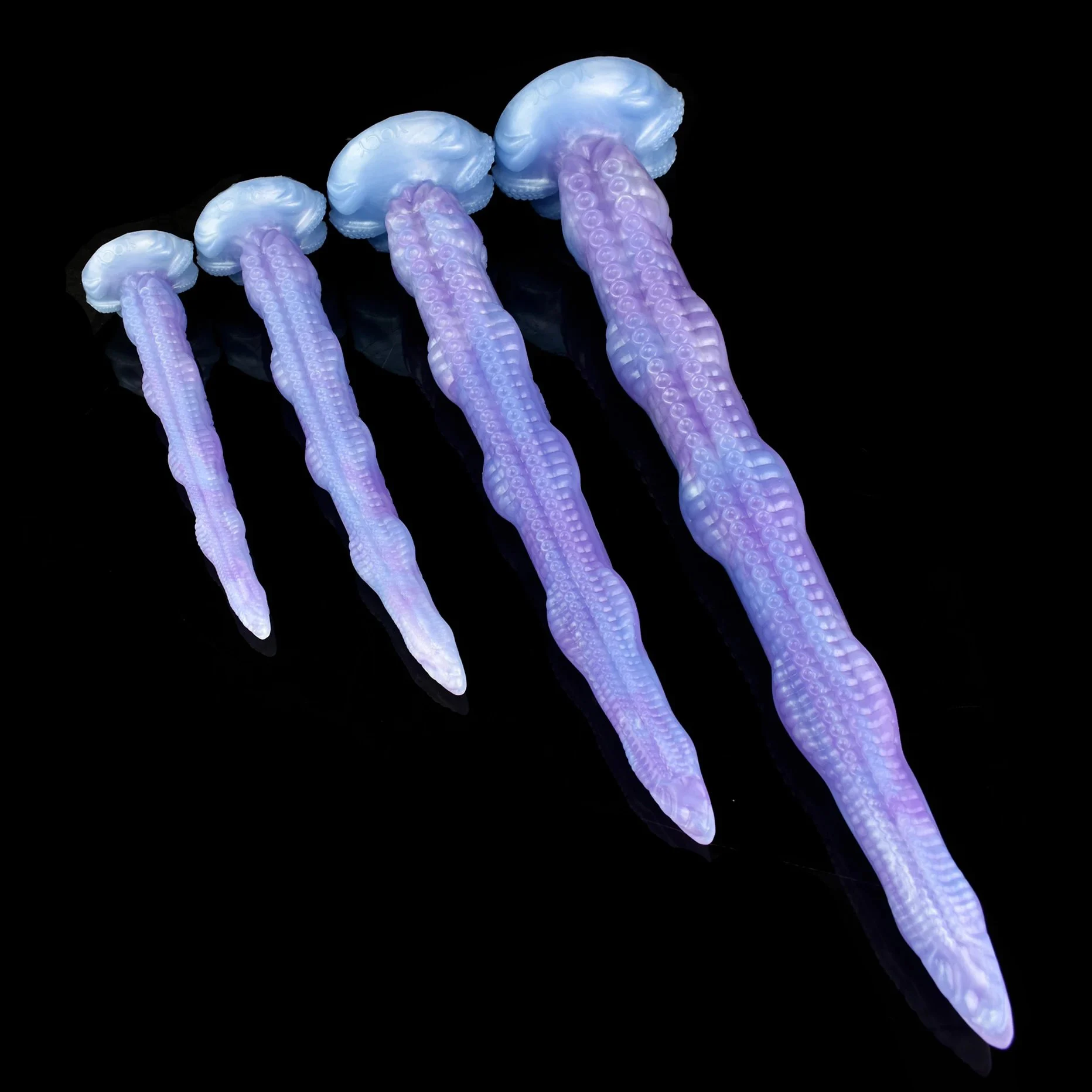 21.65 Inches Long Tentacle Dildo With Anal Beads,Soft Tentacle Dildos Super Long Anal Plug for Adult Long Monster Dildo Gay