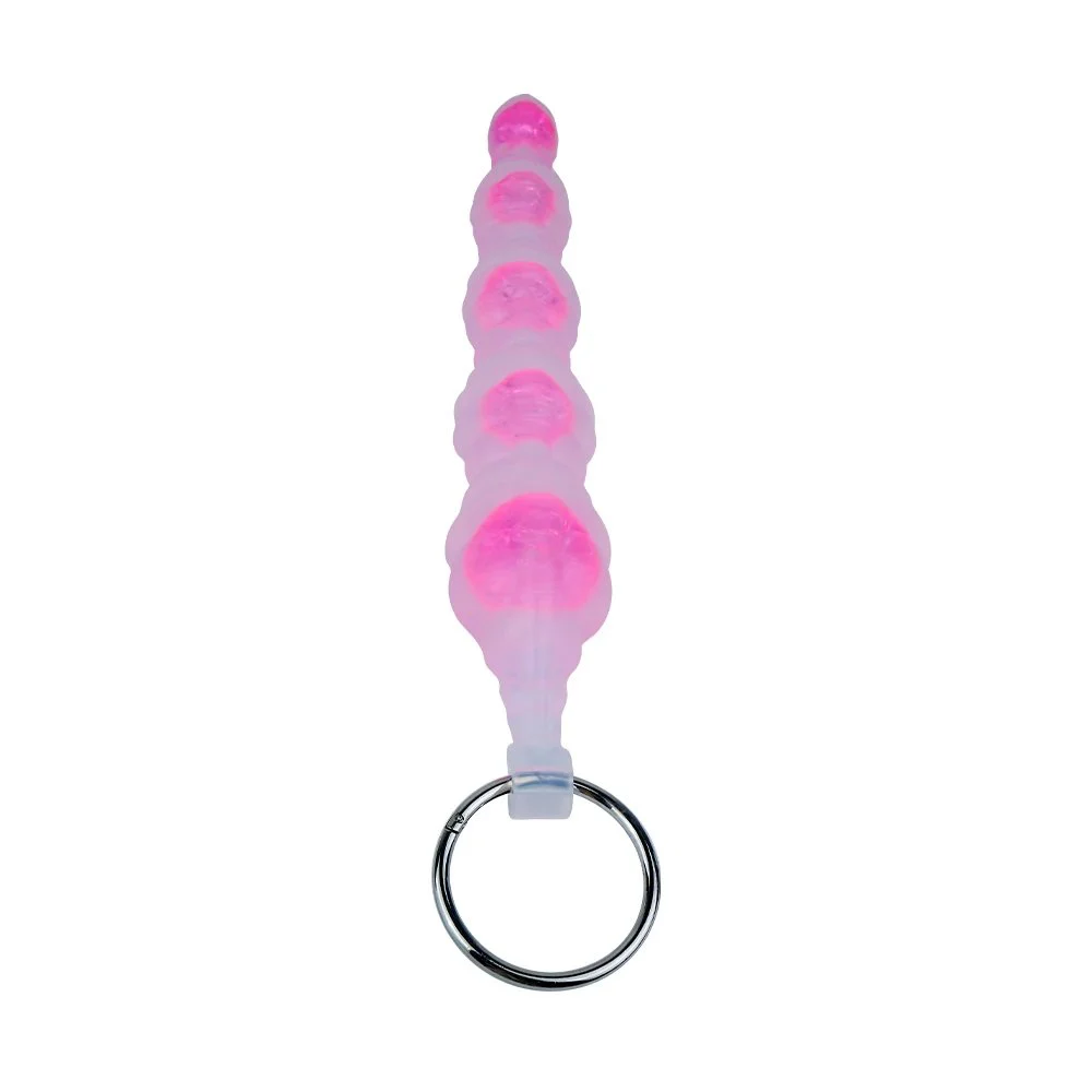 18.8in Silicone Transparent Super Long Anal Beaded Dildo Long Anal Erotic Toy Adult Sex Toys for Women Men Gay Prstate Massage