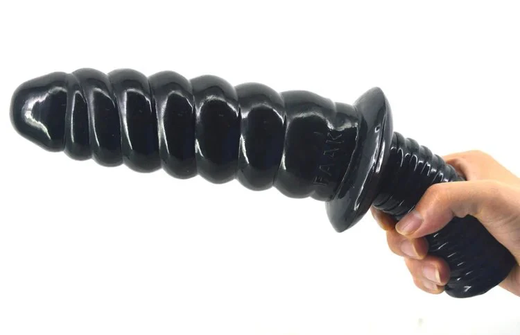 29cm Conch with Handle Anal Plug Massage Tool Sex Shop Women Masturbation g Spot Stimulation