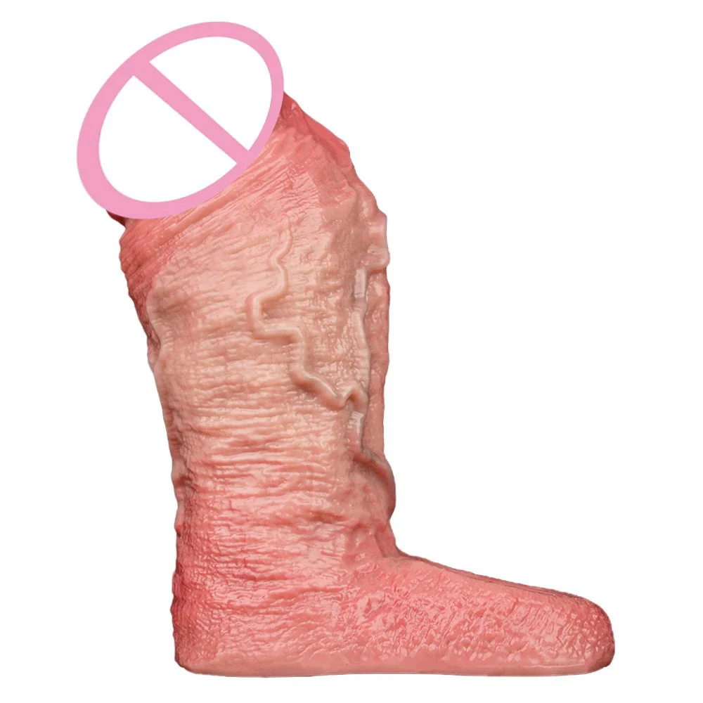 Soft Silicone Penis Enlargement Sleeve Realistic Dildo Simulation Sex Male Penis Enlargement Couple Sex Toy