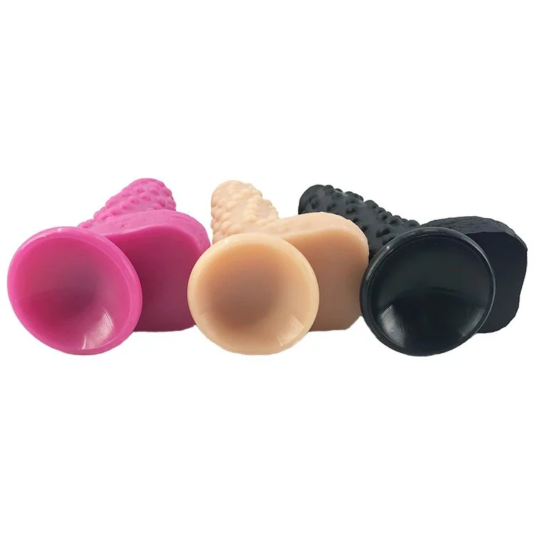 23cm 9 5.2cm Strong Stimulation Butt Dildo Sex Toy Realistic Silicone Anal Plug with Bumpy for Exciting Sexual Experience