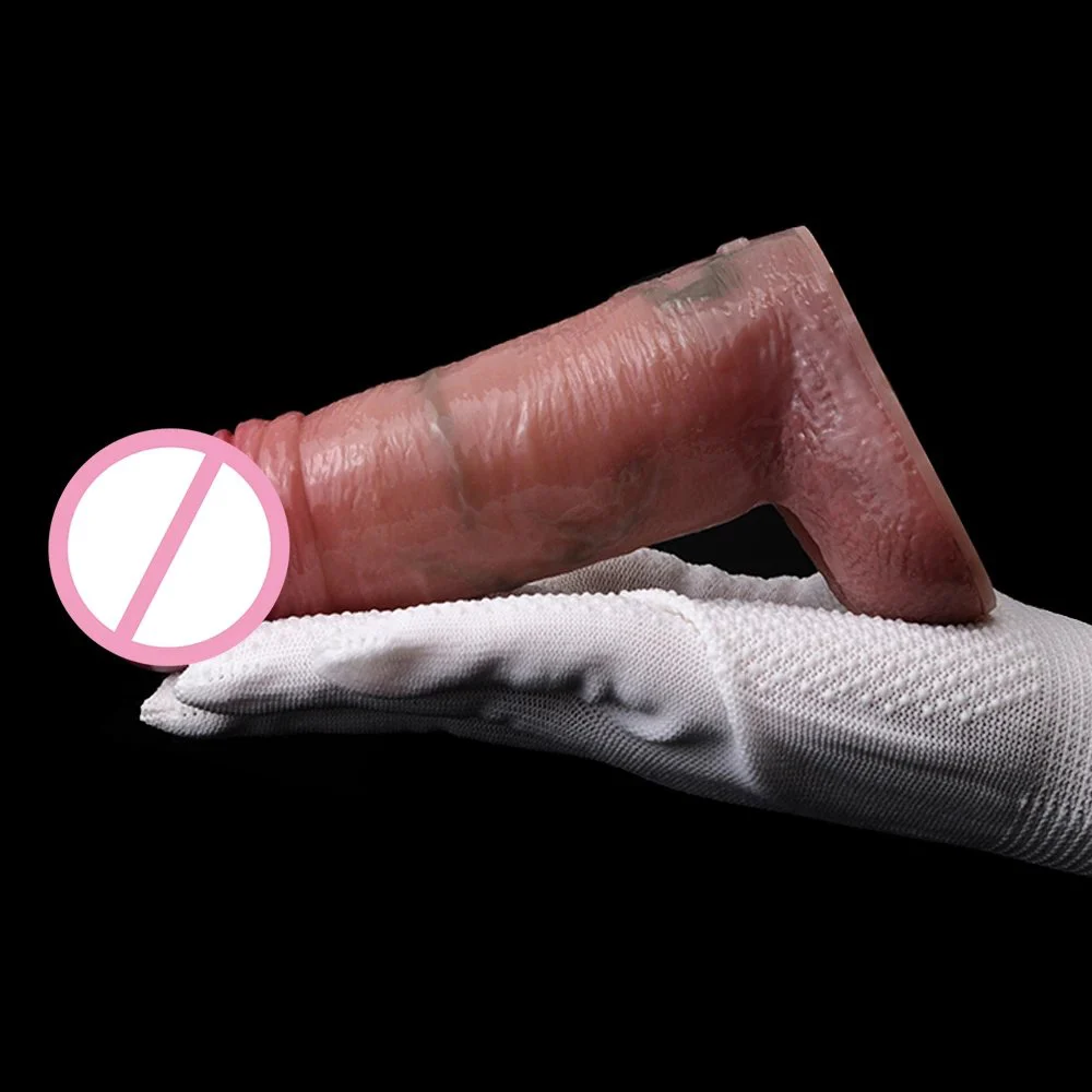 5.31inch Penis Sleeve Half Penis Enlargement Sleeve Delay Ejaculation Condoms for Men