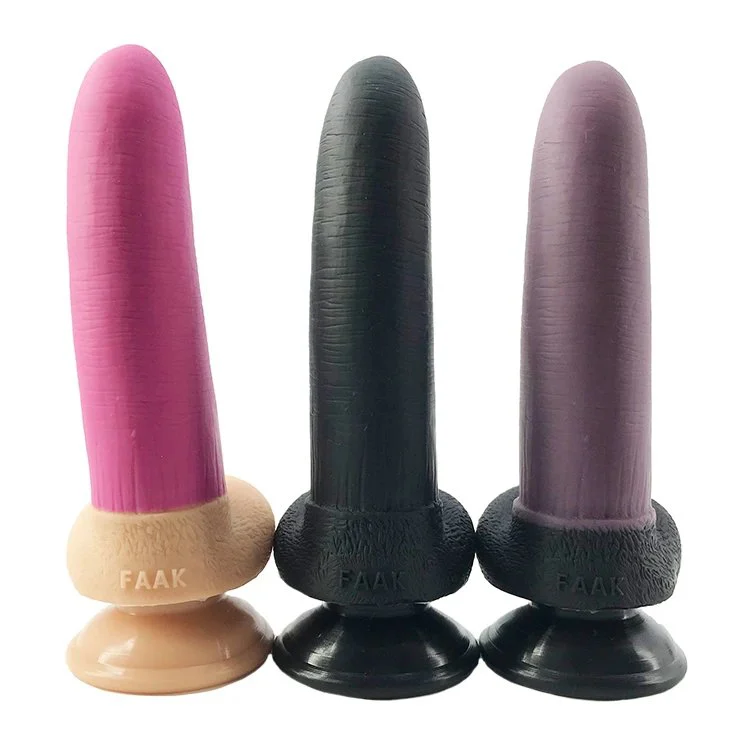 20cm 7.87 4cm Soft Flexible Realistic Lifelike Artificial Dildo Anal Butt Plug Silicone Kangaroo Animal Dildo for Women