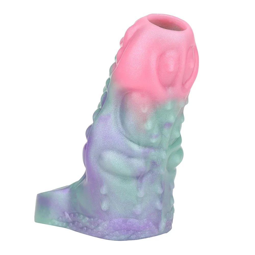 Tendril Geist Galactic Charm Two Sizes Opening Design Male Penis Extender Silicone Material Increase Penis Size