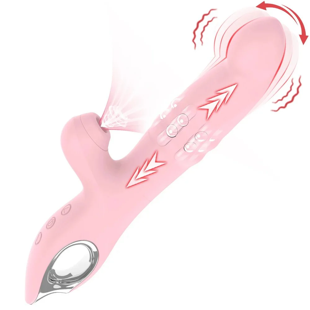 10 Frequency New Arrival AV Wand Clitoris Stimulator Swing Sucking G Spot Rabbit Vibrator Sex Toys for Women