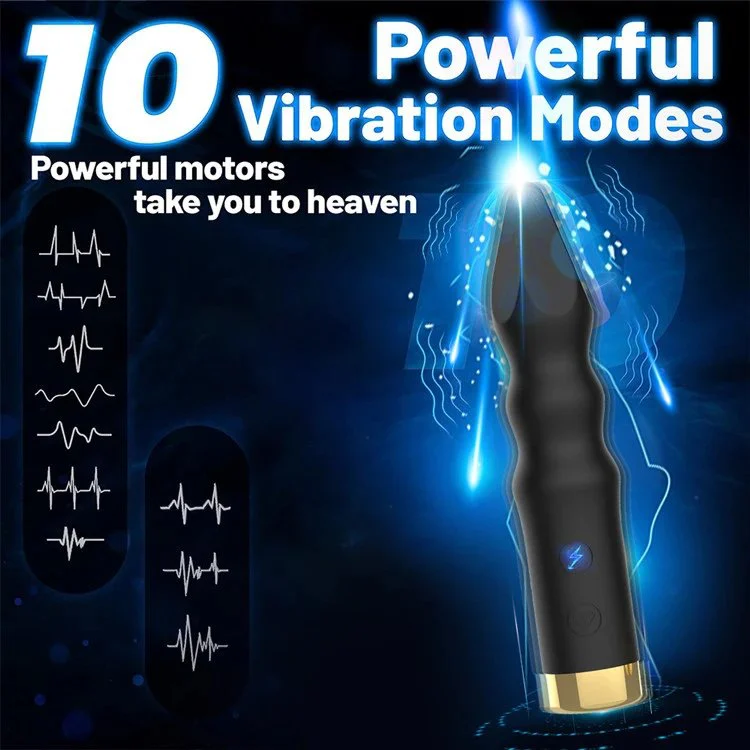 10 Frequency Mini AV Wand Bullet Vibrator Sex Toy for Women Anal Plug Vibrator for Couples Masturbation
