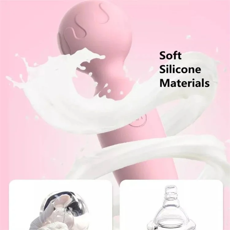 10 Speed Waterproof Rechargeable Mini AV Massager Wand Vibrator Lilo Sex Toys for Women