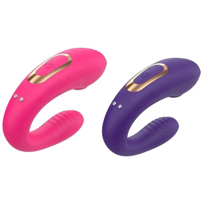 10-Mode Swan Sucking Swan Vibrator G-Spot and Clit Stimulating Metal Finger Dildo Rose Vibrator for Couples