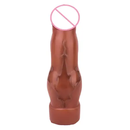 7.48inch Realistic Silicone Penis Sleeve Extender Enlarger Reusable Cock Sleeves Penis Ring Support