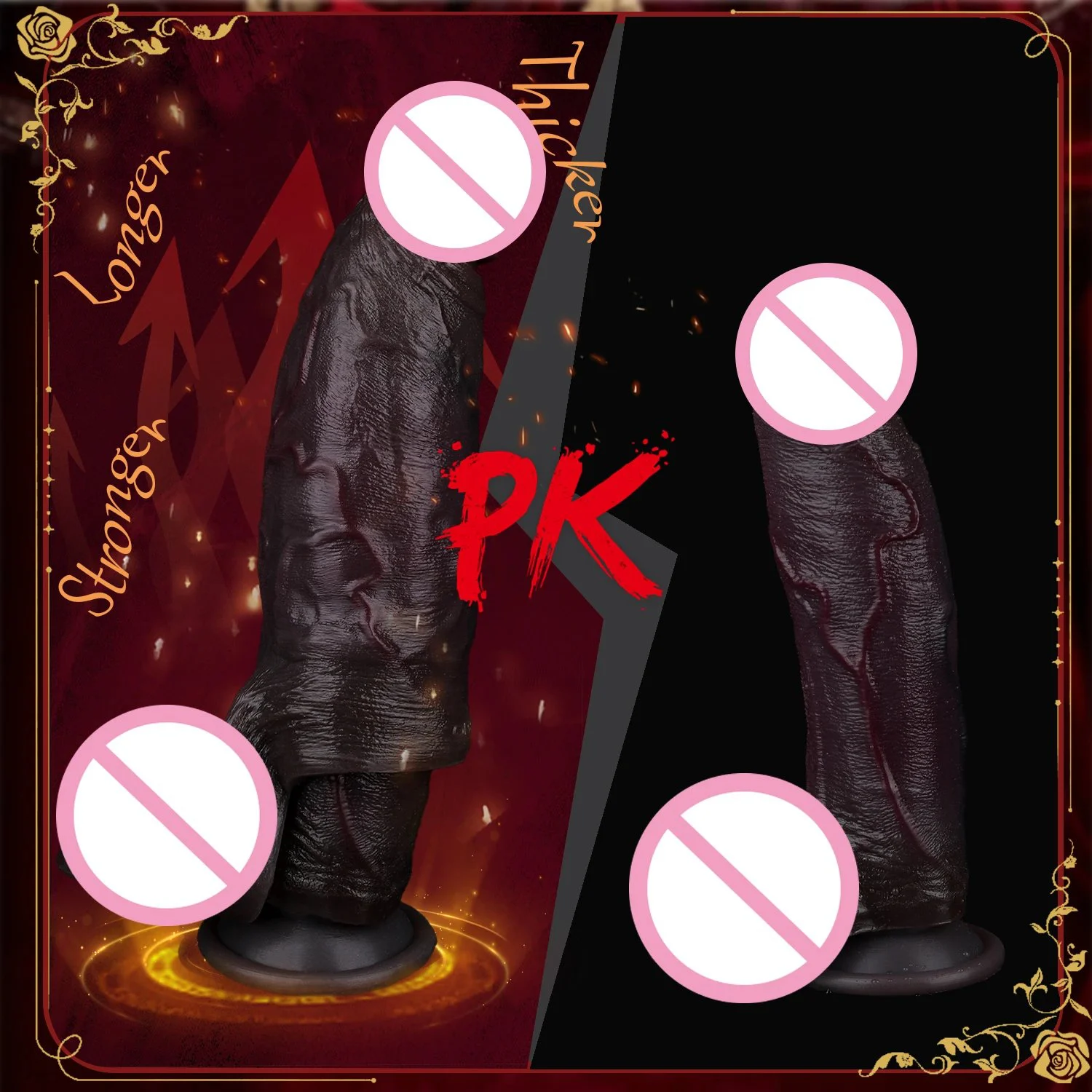 7.09in Male Penis Sleeve Effectively Enlarges with Realistic Simulation Technology Authentic Skin-like Feel Sex Toy Designed