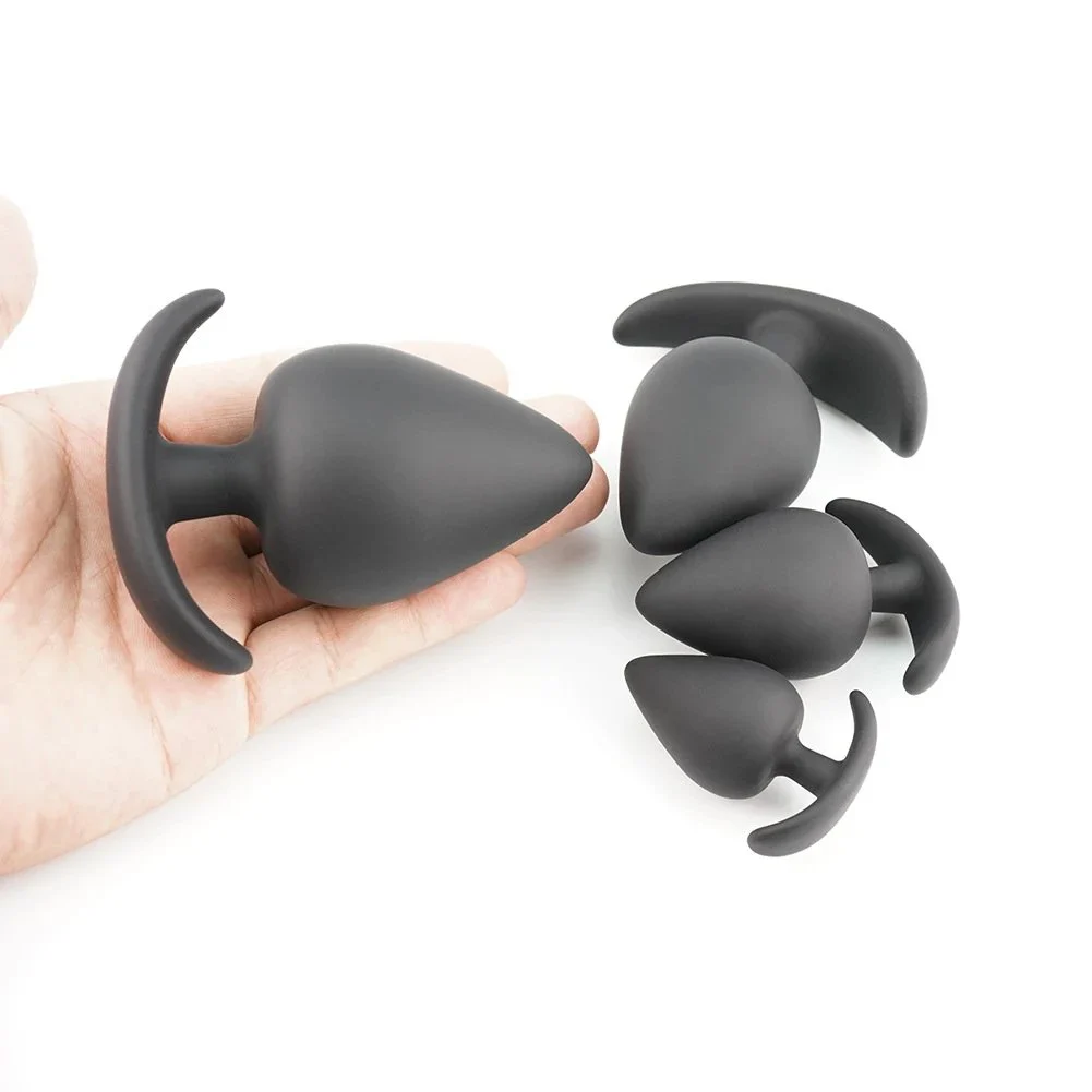5PCS Anal Masturbation Sex Toy Anus Dilator Kit Prostate G-spot Massager Silicone Butt Plug Anal Plug Set for Women Men Gay