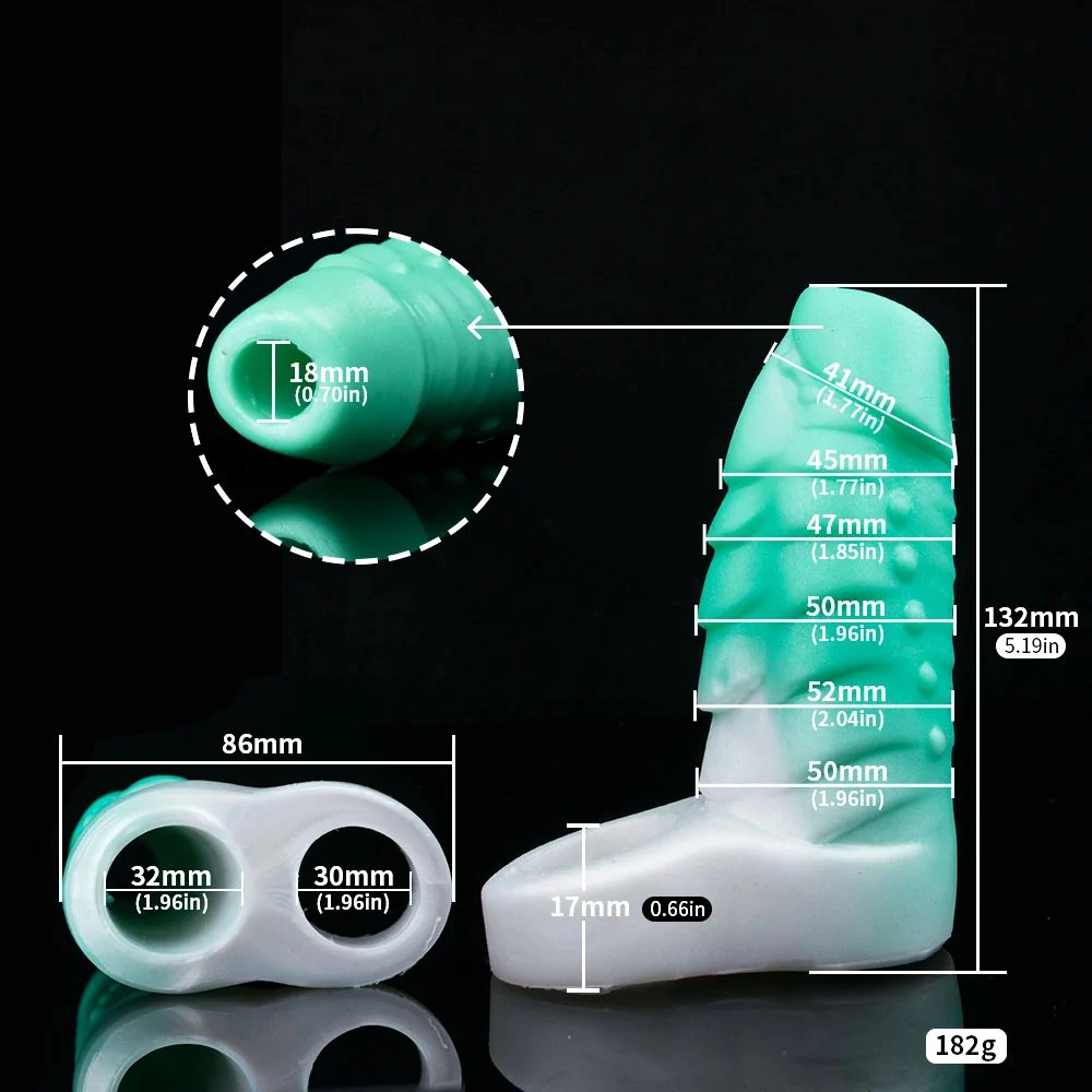 Dildo Soft Real Touch Multi-color Male Dildo Set for Adult