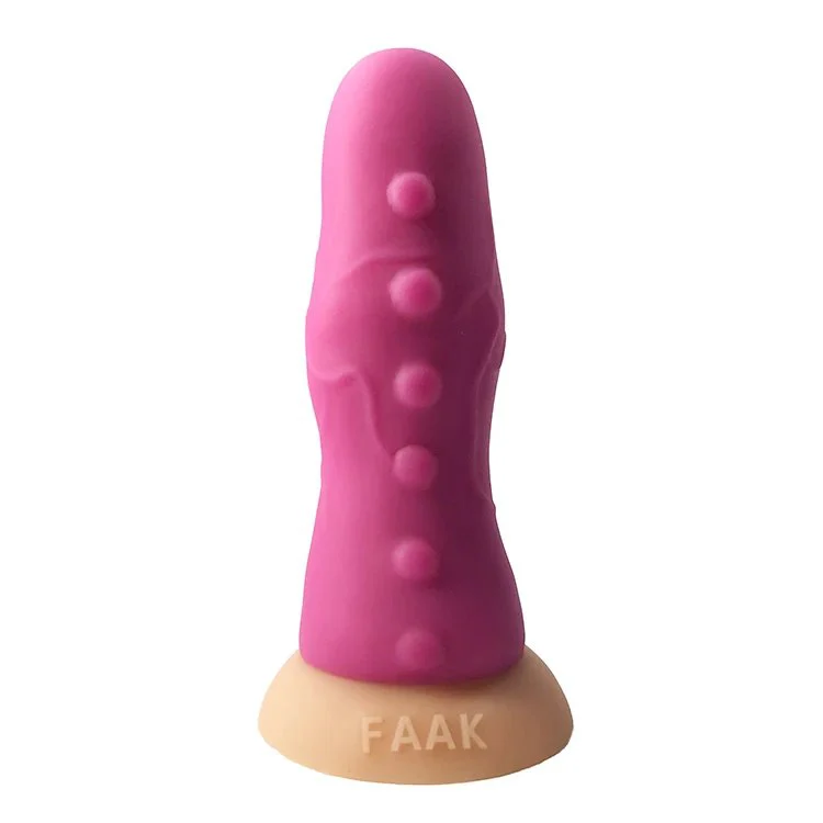 18cm 7 4.9cm Artificial Big Silicone Realistic Dildo Huge Anal Plug Thick Butt Plug pink Sex Toy for Lady with Bumpy Dot