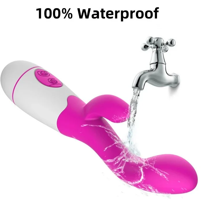 Rabbit Shaped Vibrator with Battery Operated Feature