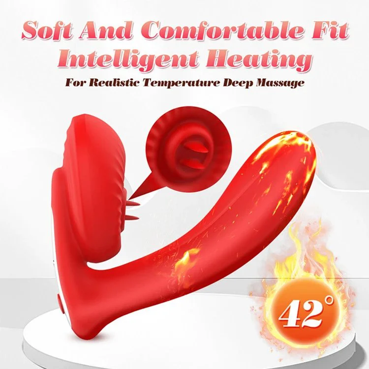 10 Frequency App Remote Control Wearable Vibrator Female Masturbation Lip-licking Clitoris Massager Sex Toys for Women