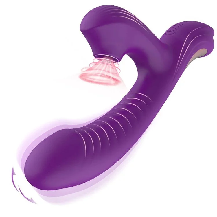 10 Frequency Powerful Sucking Massage Vibrator Rabbit Dildo Vibrator Sex Toys for Women