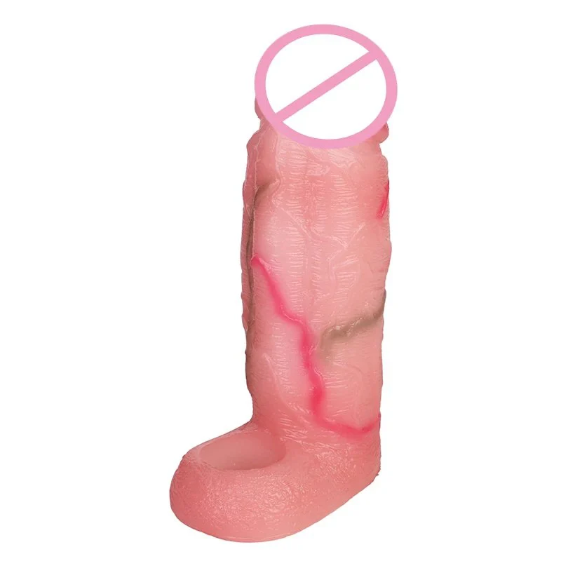 Big Penis Sleeve White,reusable Penis Sleeve Extender Realistic Penis,cock Sleeve for Man,Cock Extender Sleeve Penis