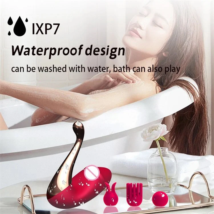 10 Modes App Controlled Wearable Panty Vibrator Swan Vibrator Sex Toys for Women