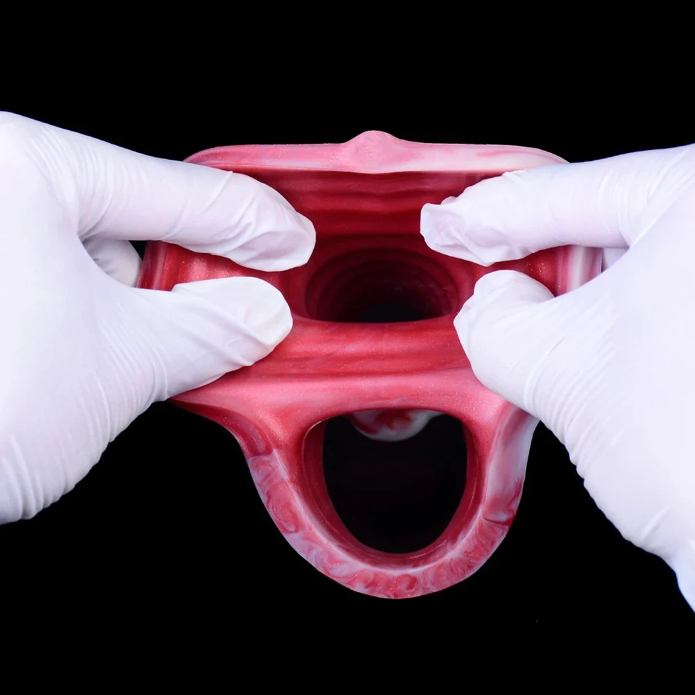 15cm Cover Penis Sleeve for Adult Enlarger for Men Inner Channel Anti-off Design and Erotic and Flirting Effect Non-stop Orgasm