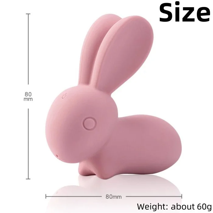 10 Frequency Silicone Rabbit Vibrator Clit and Vaginal G-Spot Stimulator Sex Toys for Women