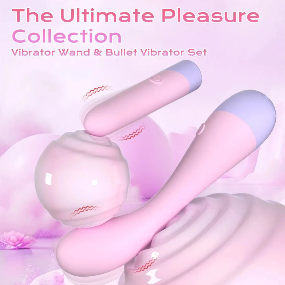 10 Frequency Female Sex Toys G Spot Small Bullet Vibrator Women Mini Pink AV Wand Vibrator