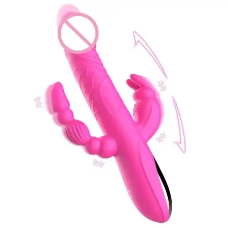 10 Frequency G Sport Rabbit Vibrator Sex Toys for Women Anal Toys Thrusting Dildo Massager Male Masturbation