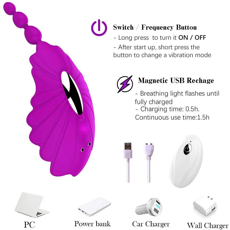 10 Vibrating Modes Vibrating Panties Remote Control Wearable Panty Vibrators Adult Sex Toys for Women