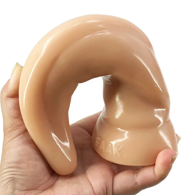 22cm 9 4.5cm Big Silicone Dildo Huge Realistic Anal Butt Plug Twist Shape Flesh Adult Sexy Toys for Unisex Sex Games