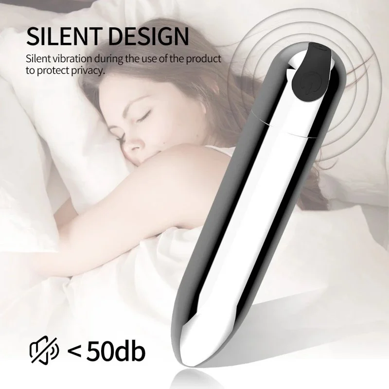 10-Mode Bullet Anal Plug Vibrator for Men and Women Sex Toy