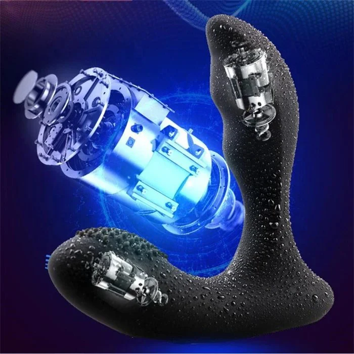 12-Frequency Remote Control Silicone Butt Plug Anal G-Spot Vibrator Sex Toys Men Women Couples Vibrating Anal Masturbation