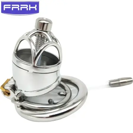 21B Men's Alternative Toys Go Out to Wear Lightweight Chastity Lock Bird Cage Travel Derailed with Lock Supplies