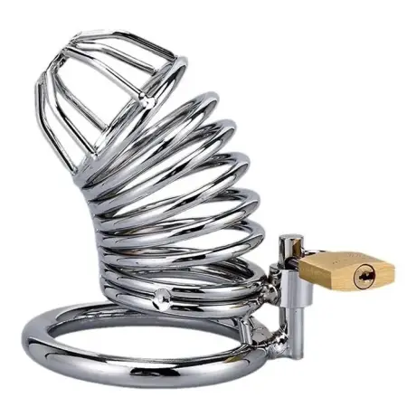 3 Sizes Men's Cock Cage Rings Adult Chastity Device for Penis Exercise Sex Toys Property
